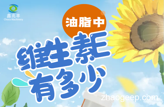 兆格分享：全自動液壓榨油機 維生素E是什么？什么食用油含維生素E高？